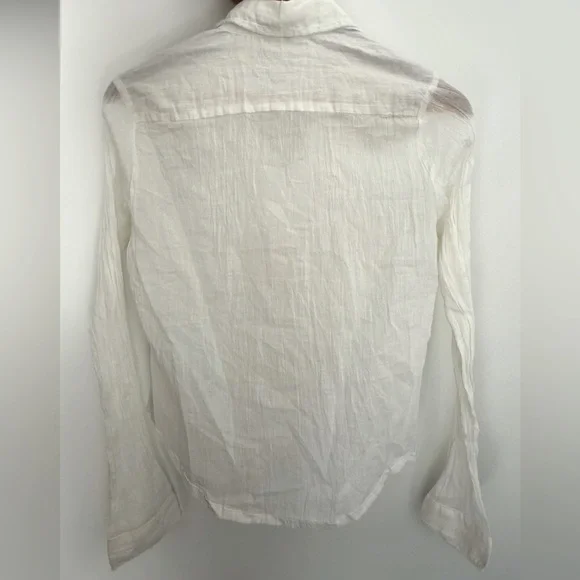 Drew tuxedo Shirt NWOT optic white - Picture 8 of 8